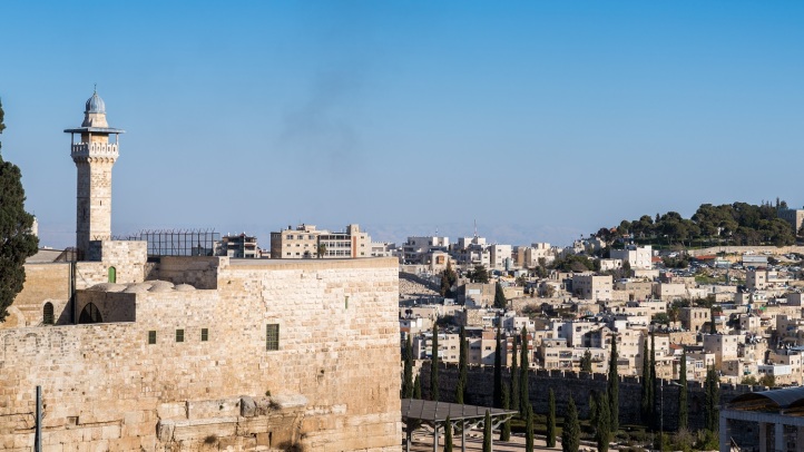 jerusalem old town overview