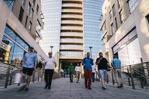 Milan, Italy - July 7th, 2017: Milan, Porta Nuova, Lombardy, Italy