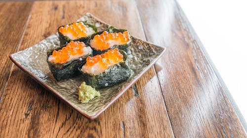 salmon eggs