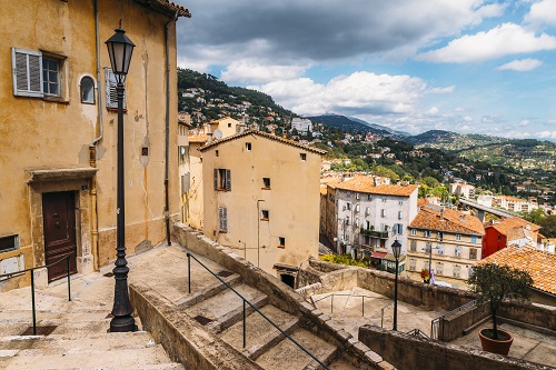 Grasse, France postcard