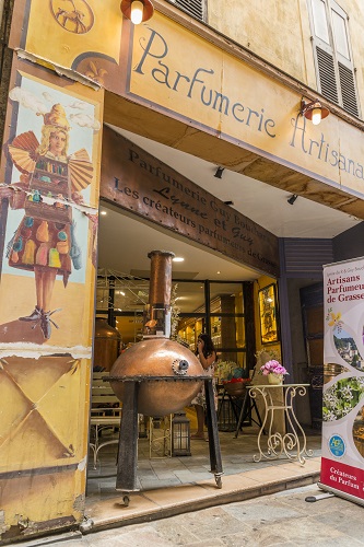 Grasse in Cote d'Azur, France is considered the World Capital of Perfume