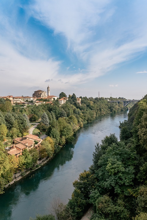 River Adda in northern Italy