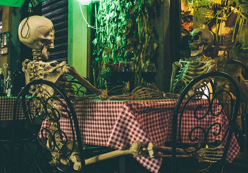 Skeletons on a date