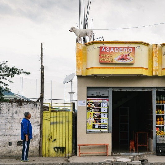 A Person Walks In Front of a&nbsp;Shop…