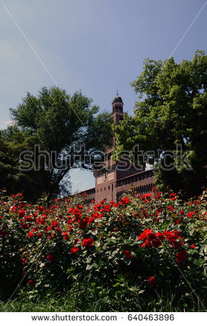 stock-photo-castello-sforzesco-in-milan-italy-640463896