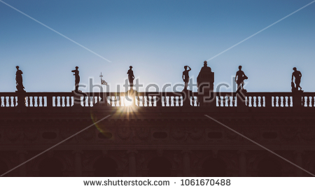 stock-photo-venice-italy-march-silhouette-facade-of-spires-at-the-national-library-biblioteca-1061670488