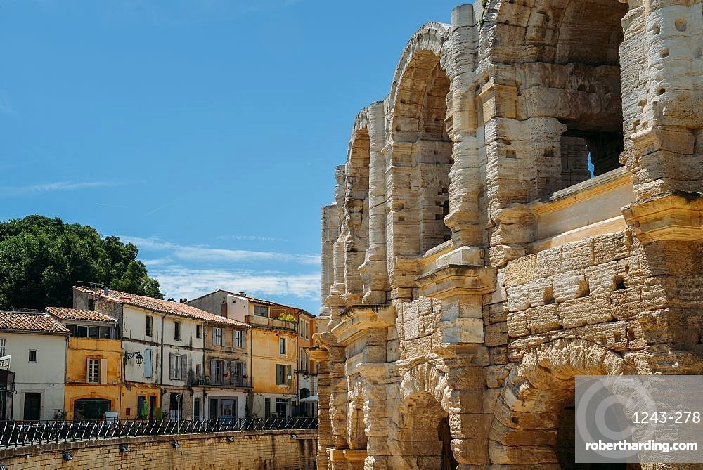 Arena and Roman Amphitheatre, Arles, Provence, France