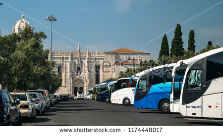 stock-photo-lisbon-portugal-sept-tour-tourism-buses-lined-up-close-to-hieronymites-monastery-and-1174448017