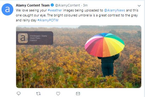 alamy live news weather