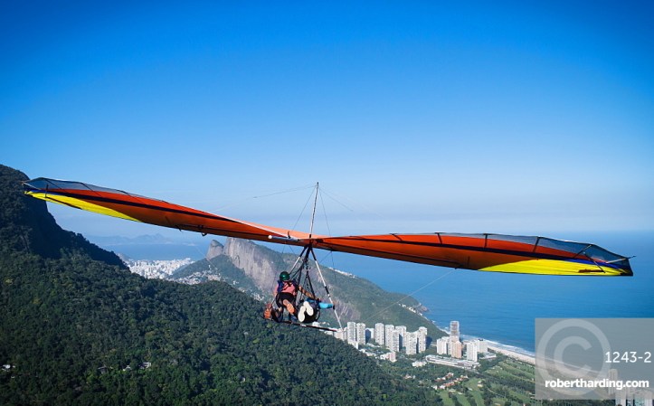Hang Gliding in Rio de Janeiro, Brazil